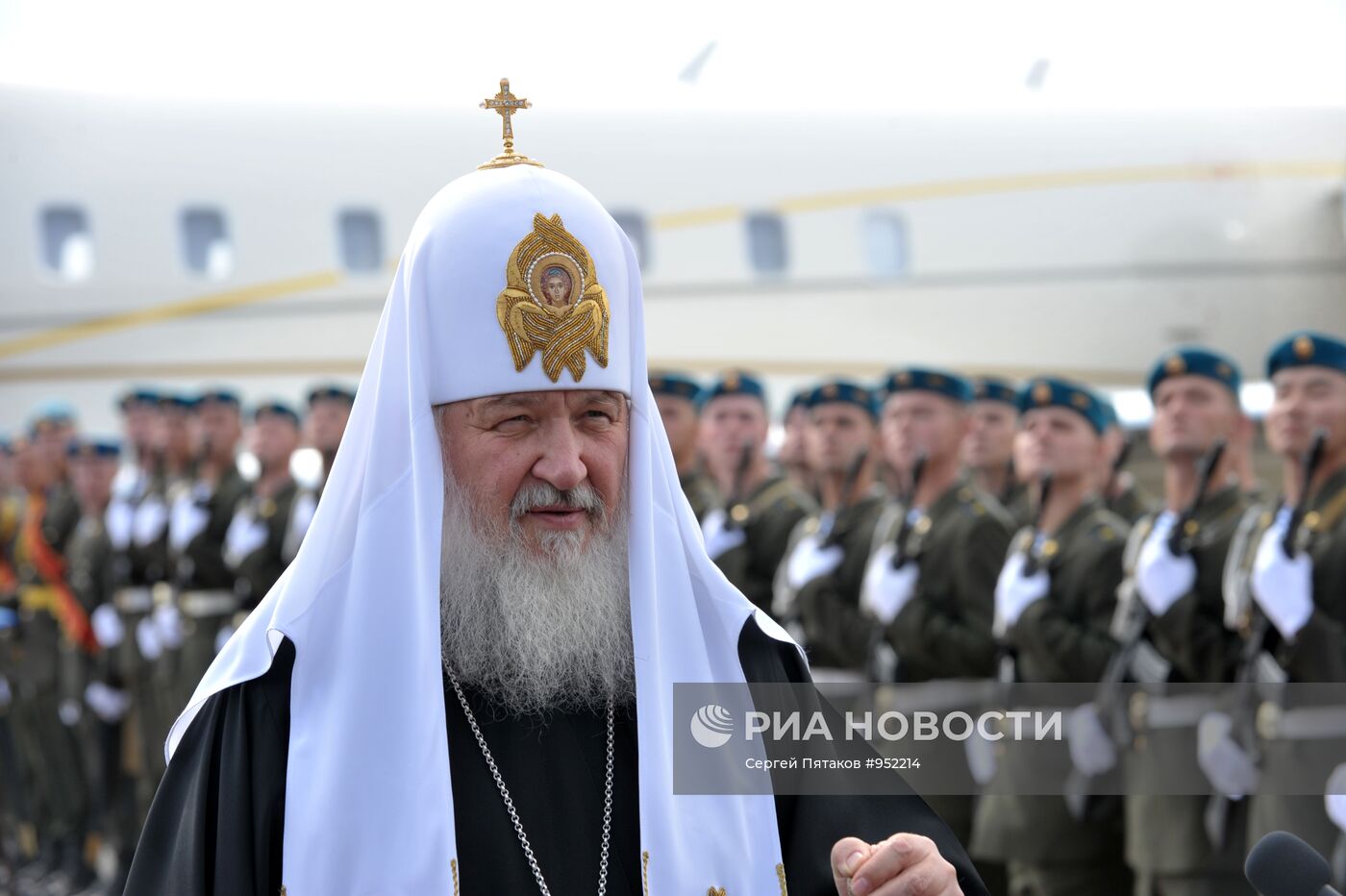 Визит патриарха Кирилла в Иркутск