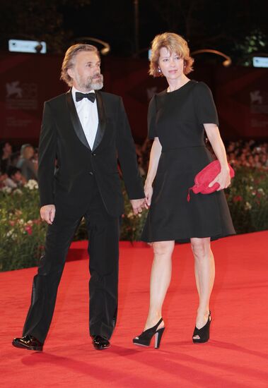 Кристоф Вальц с супругой Джудит