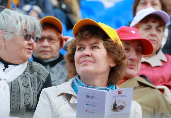 Церемония открытия Дня города в Москве