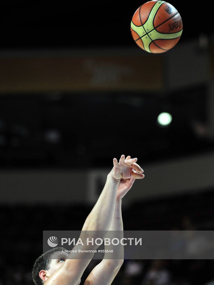 Баскетбол. Чемпионат Европы. Матч Болгария - Россия