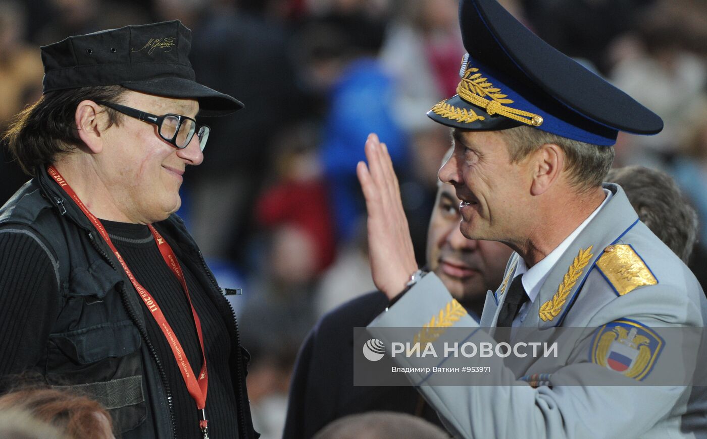 Церемония закрытия фестиваля "Спасская башня 2011"
