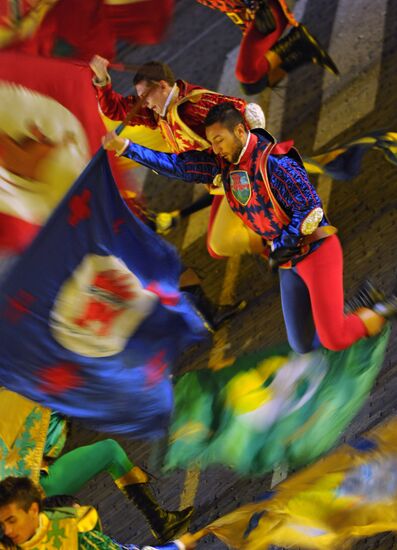 Церемония закрытия фестиваля "Спасская башня 2011"