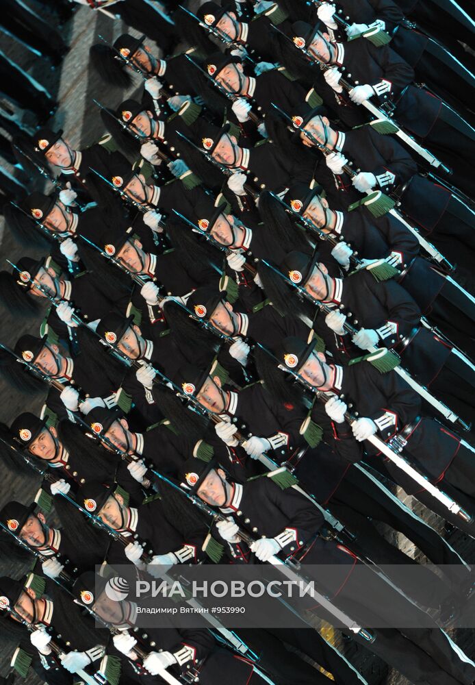 Церемония закрытия фестиваля "Спасская башня 2011"