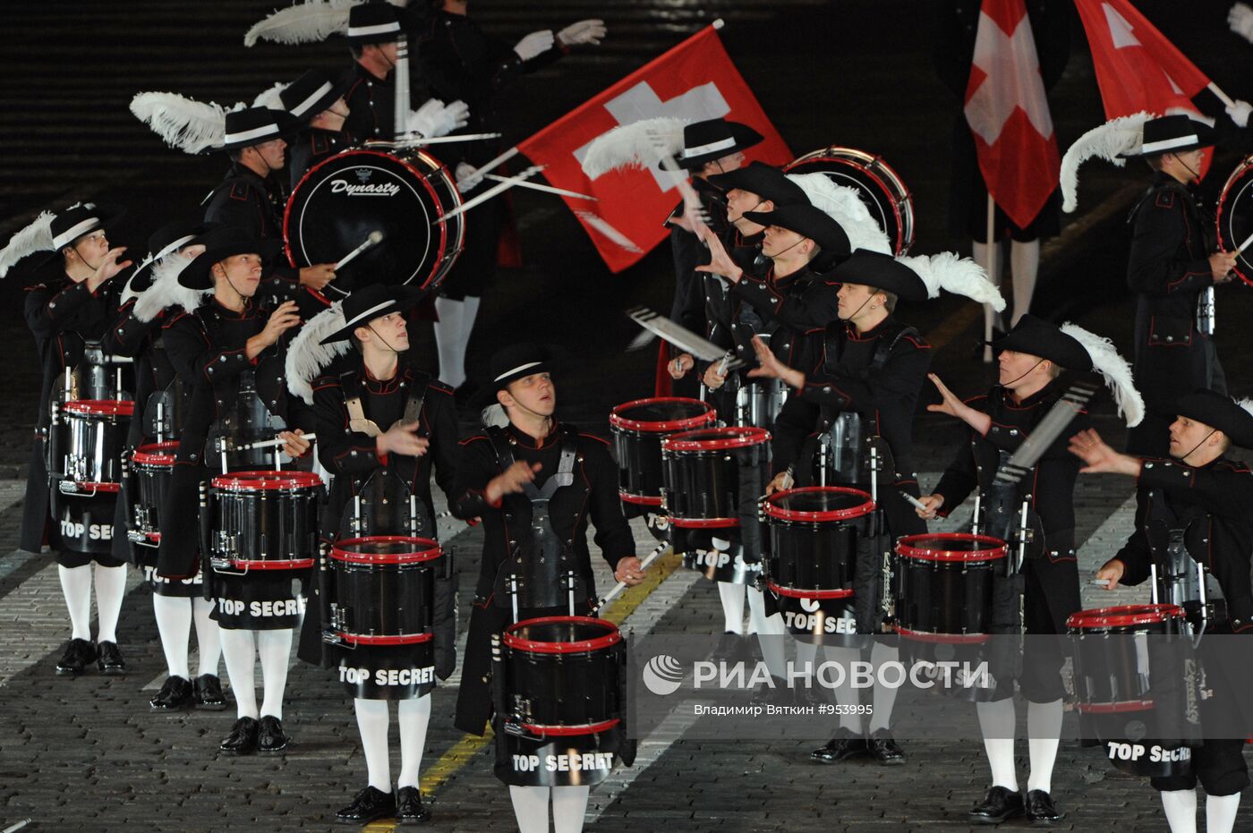 Церемония закрытия фестиваля "Спасская башня 2011"