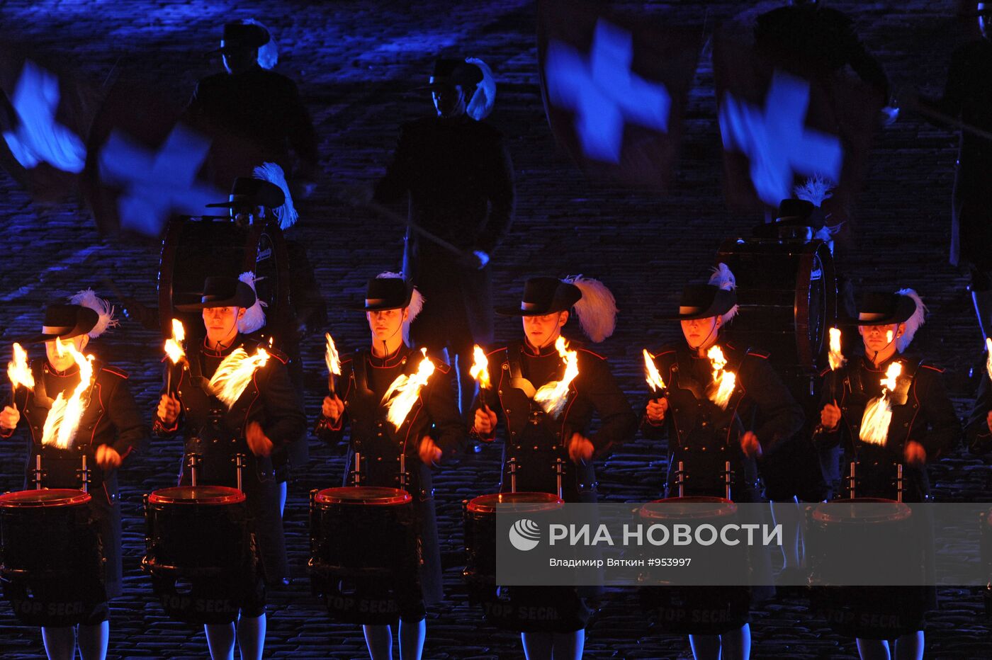 Церемония закрытия фестиваля "Спасская башня 2011"