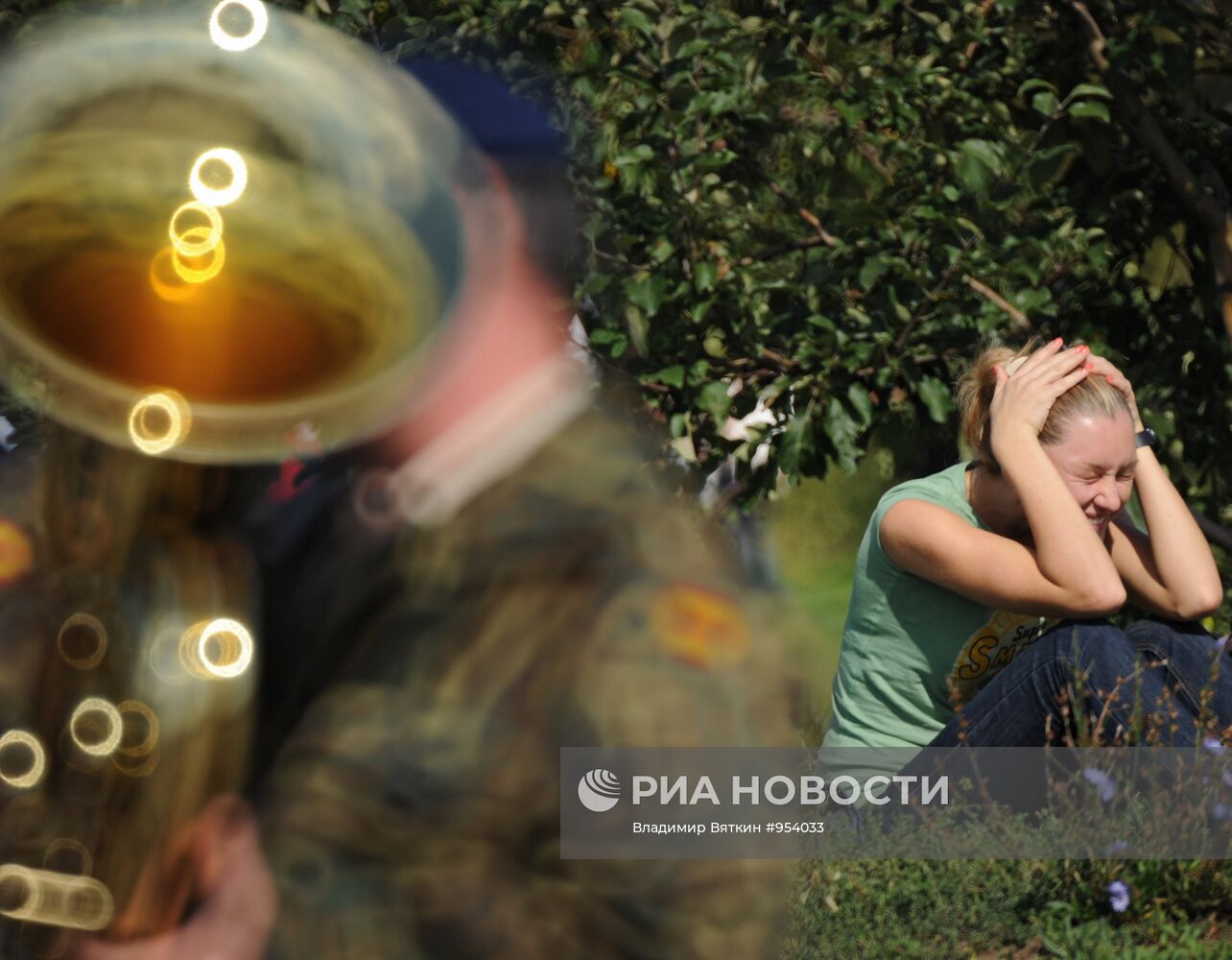 Концерт участников фестиваля "Спасская башня 2011" в Коломенском