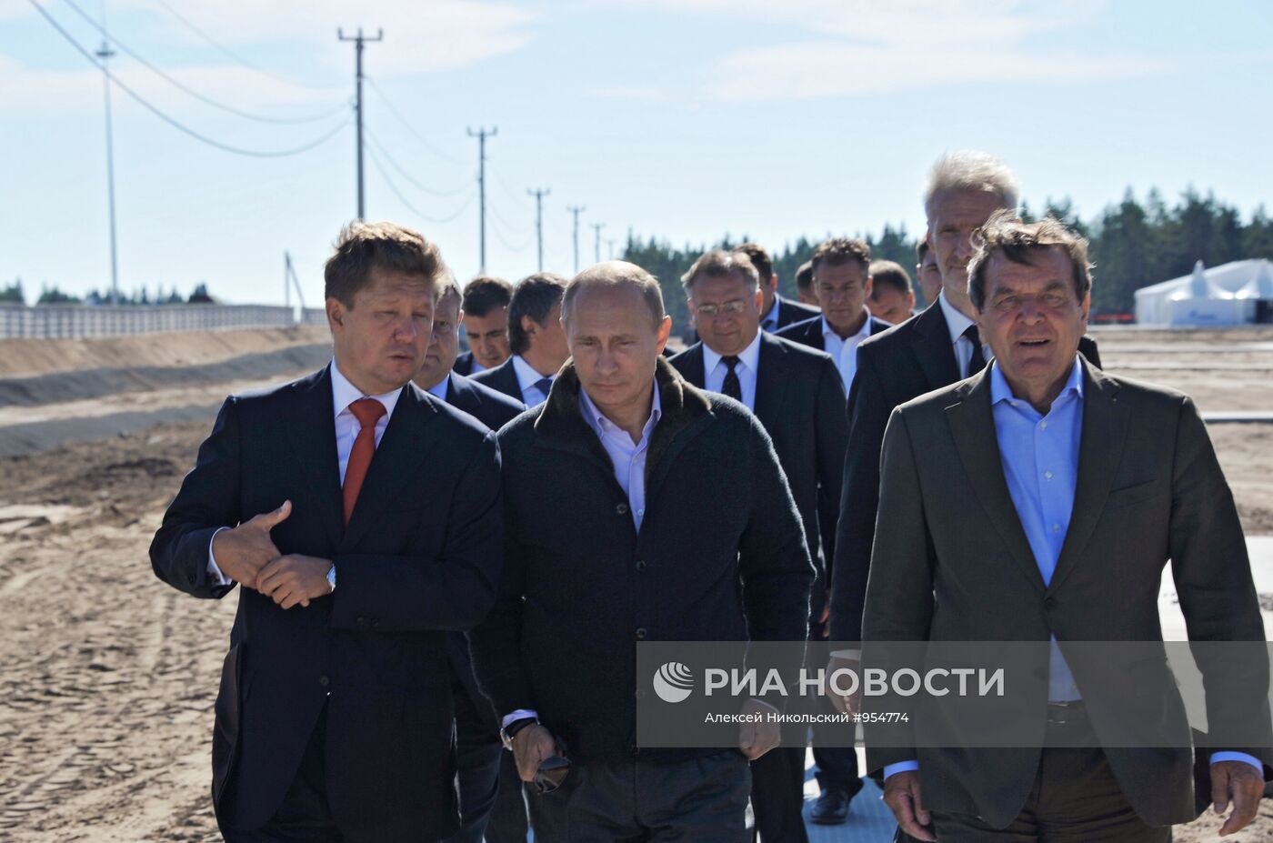 Рабочая поездка В.Путина в Северо-Западный федеральный округ