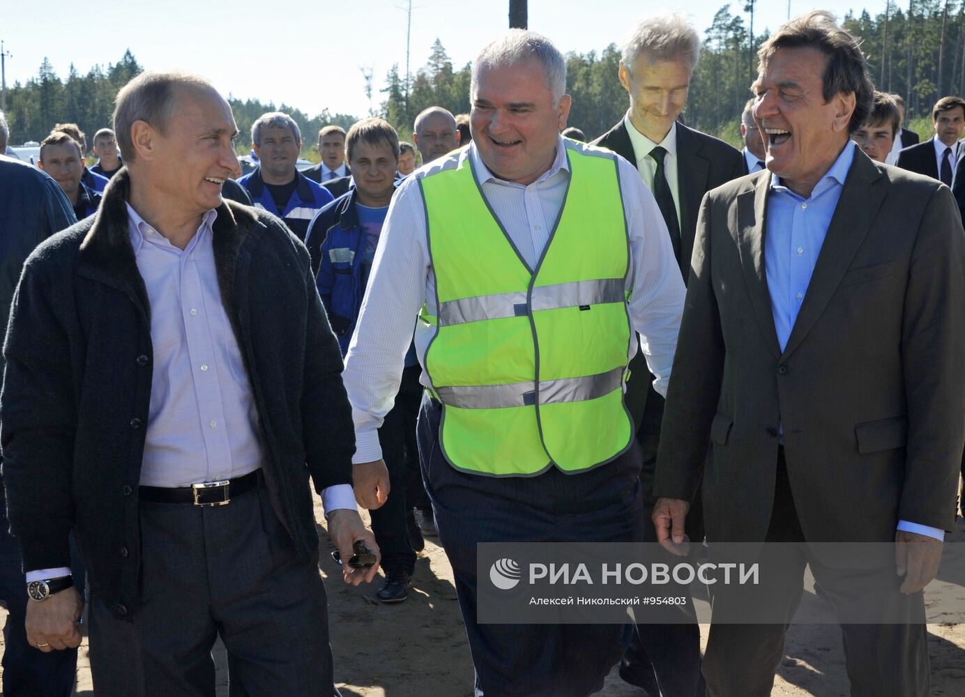 Рабочая поездка В.Путина в Северо-Западный федеральный округ