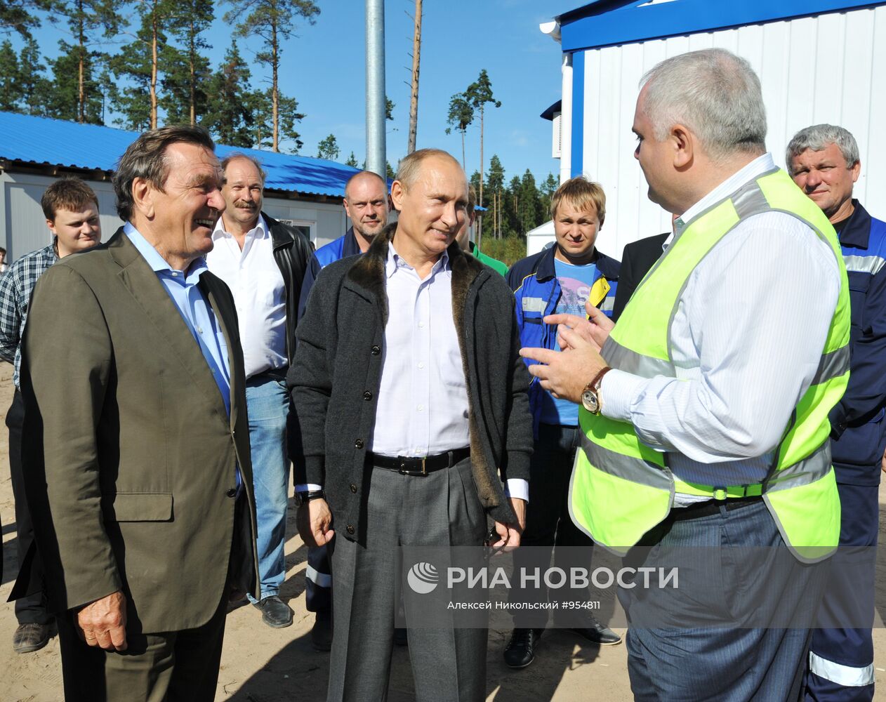 Рабочая поездка В.Путина в Северо-Западный федеральный округ