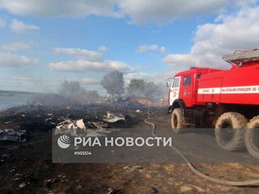 Крушение самолета Як-42 под Ярославлем