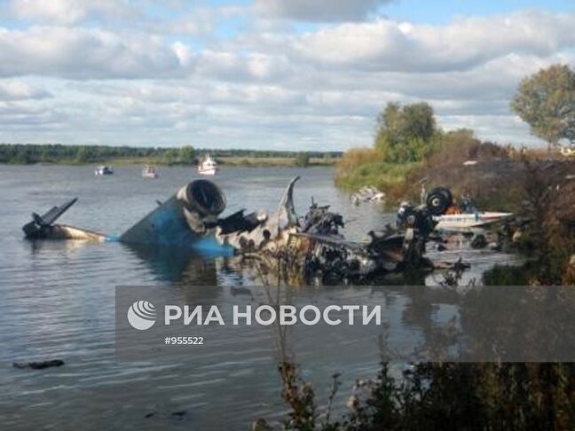 Крушение самолета Як-42 под Ярославлем