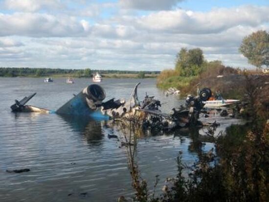 Крушение самолета Як-42 под Ярославлем