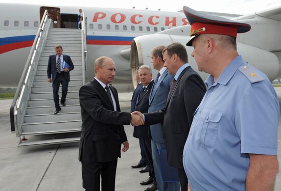 Рабочая поездка В.Путина на Дальний Восток