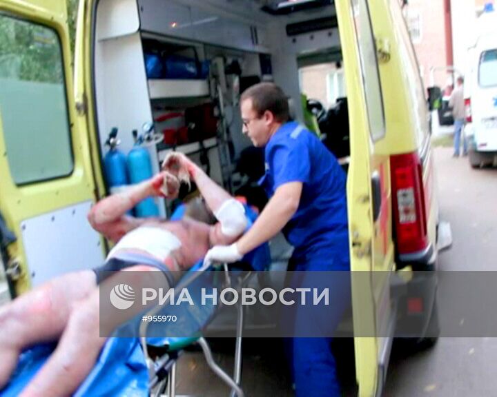 Пострадавшие в катастрофе самолета Як-42 доставлены в больницу
