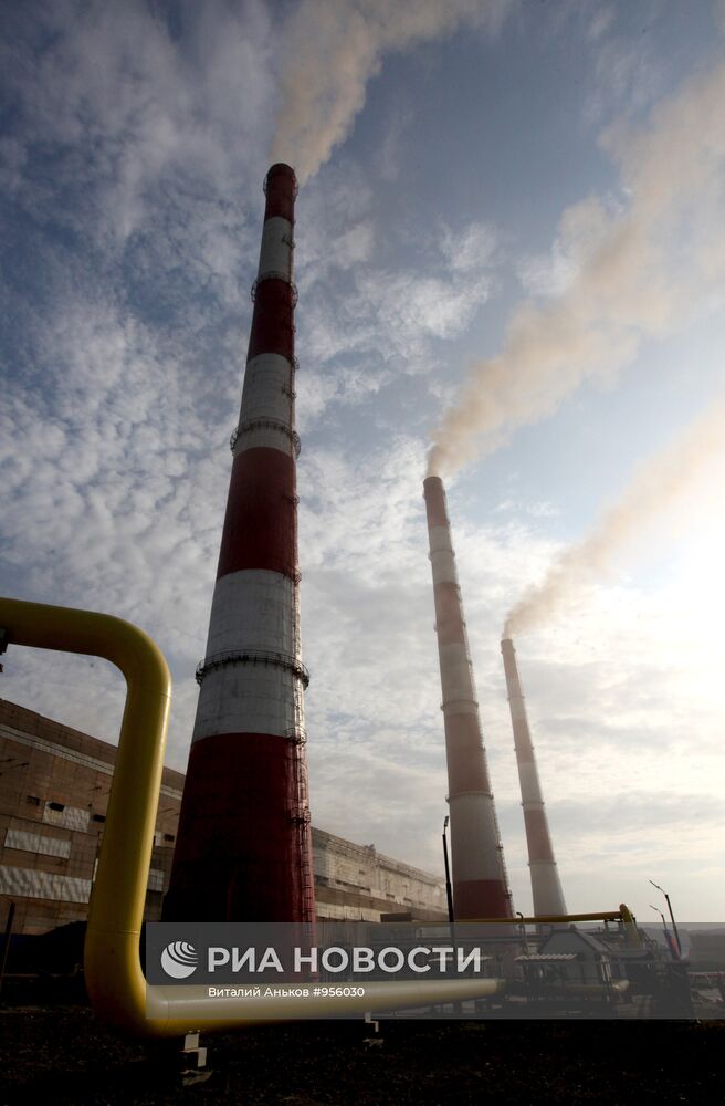 Пуск котлоагрегата на природном газе на Владивостокской ТЭЦ-2