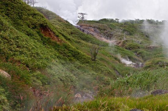 Регионы России. Курильские острова. Остров Итуруп