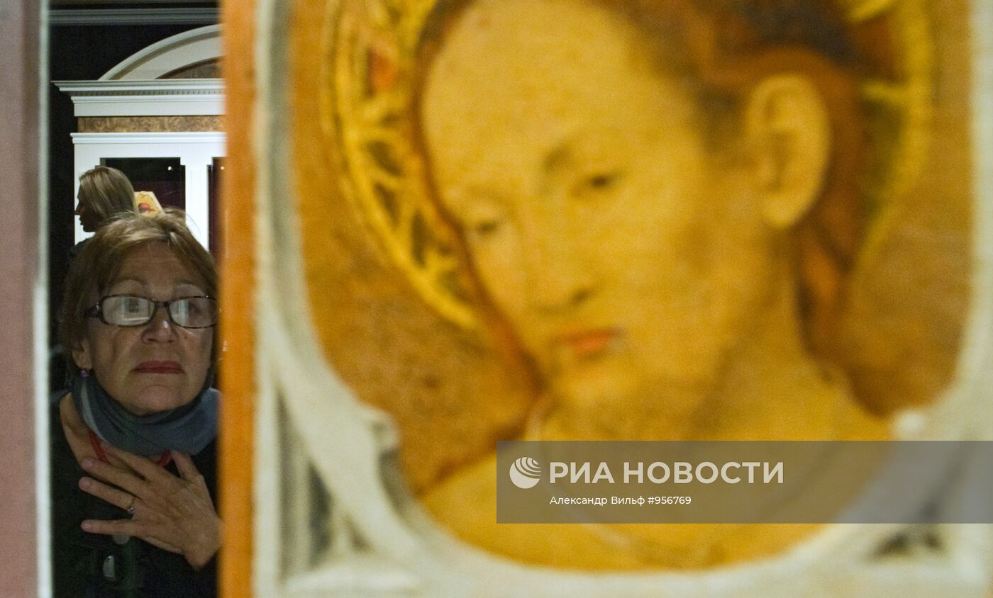 Открытие выставки "Шедевры из музеев Сицилии"