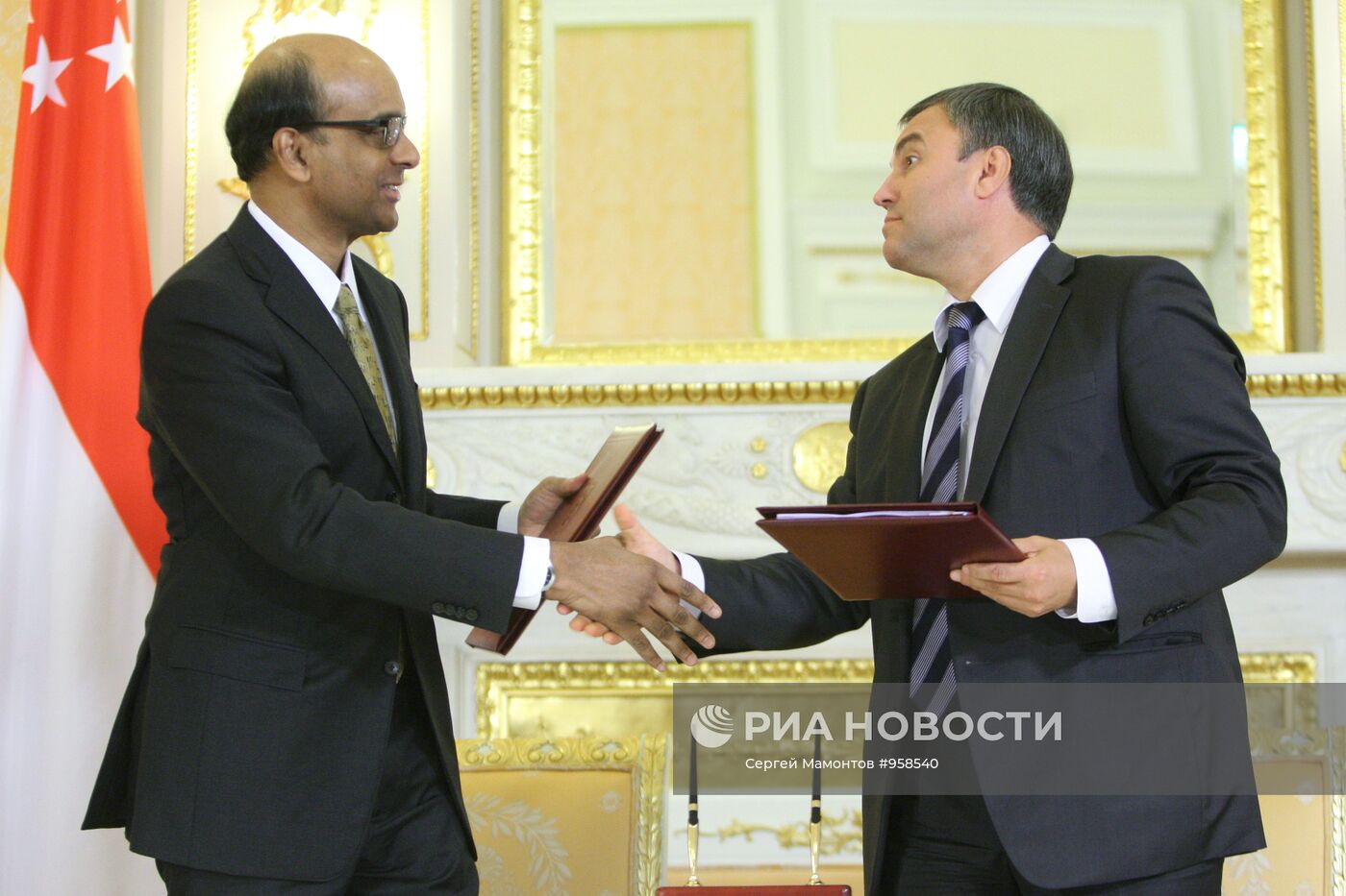 Заседание российско-сингапурской межправительственной комиссии