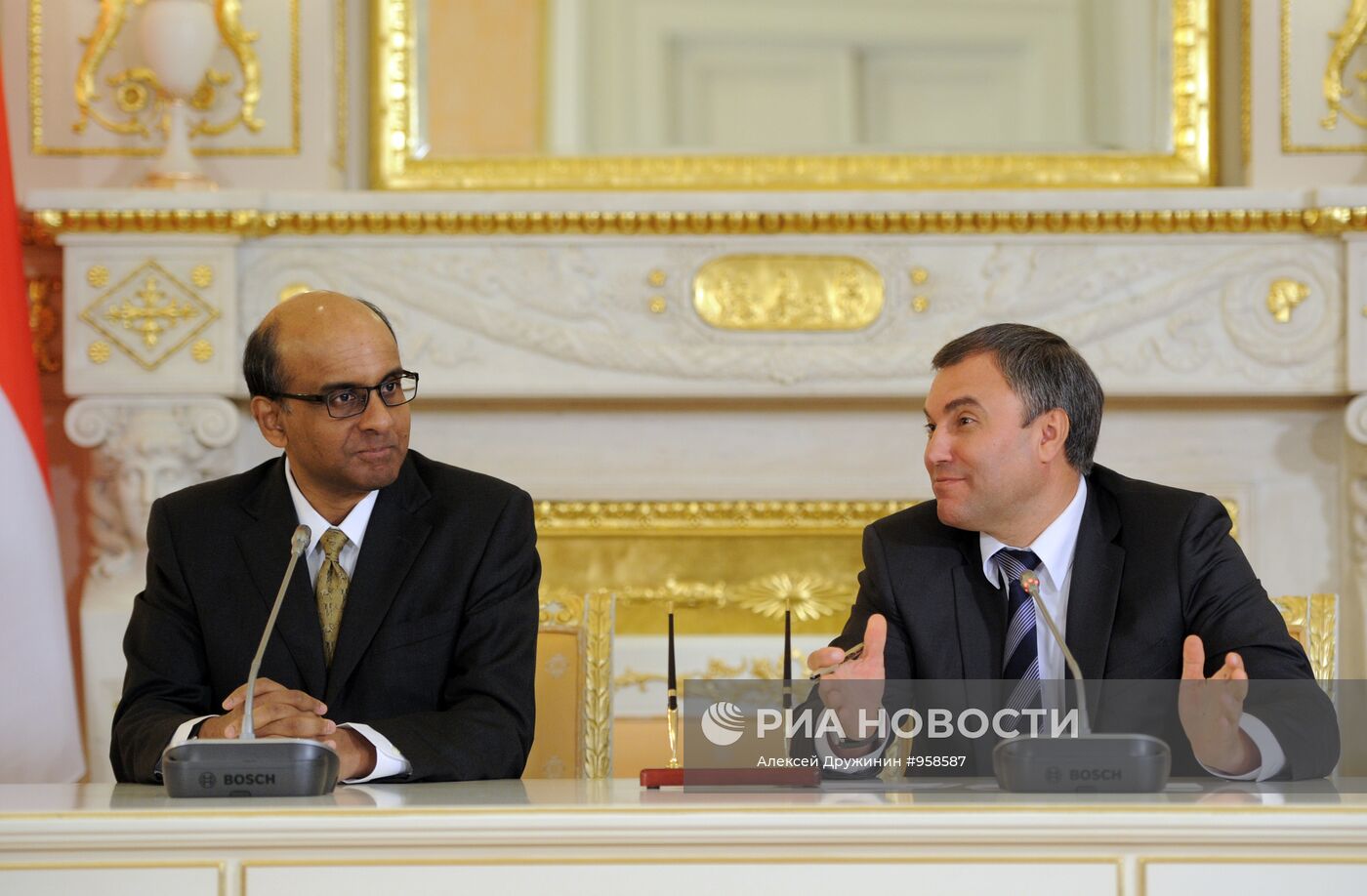 Заседание российско-сингапурской межправительственной комиссии