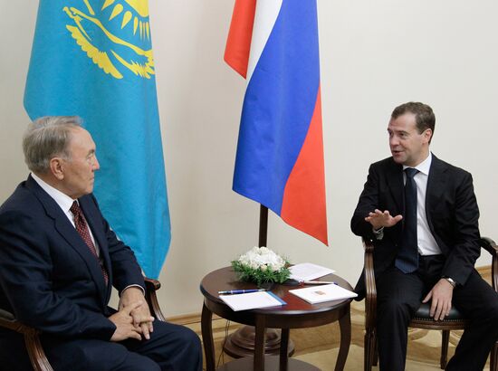 Рабочая поездка Д. Медведева в Астрахань