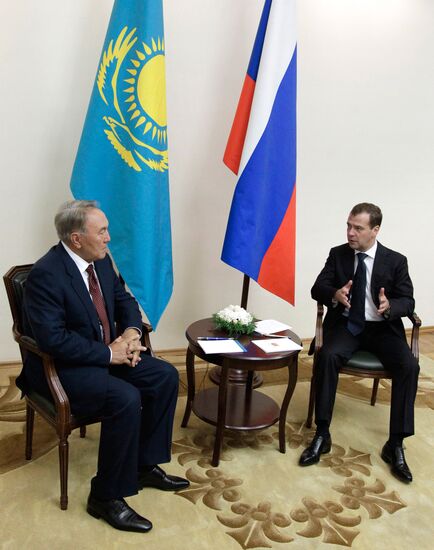 Рабочая поездка Д. Медведева в Астрахань