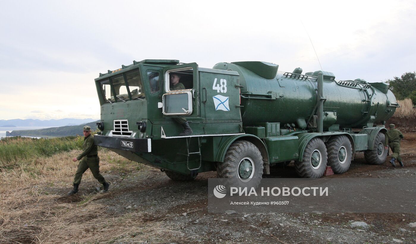 Учения Тихоокеанского флота