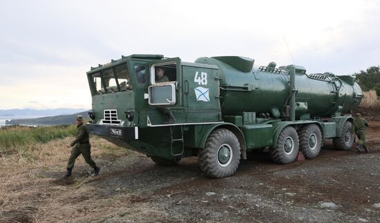 Учения Тихоокеанского флота