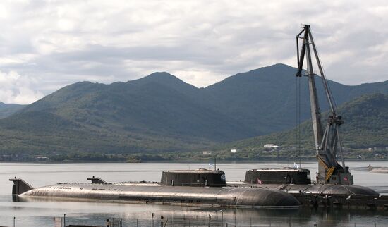 База 16 Краснознаменной эскадры подводных лодок ТОФ в Вилючинске