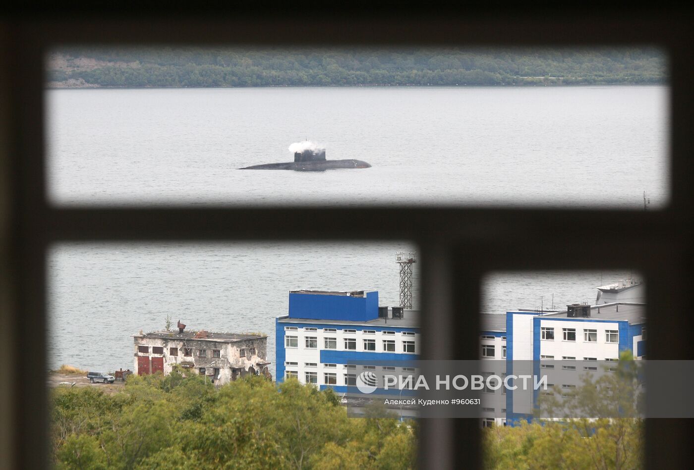 База 16 Краснознаменной эскадры подводных лодок ТОФ в Вилючинске