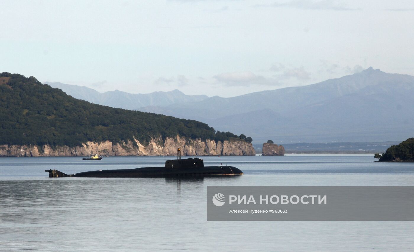 База 16 Краснознаменной эскадры подводных лодок ТОФ в Вилючинске
