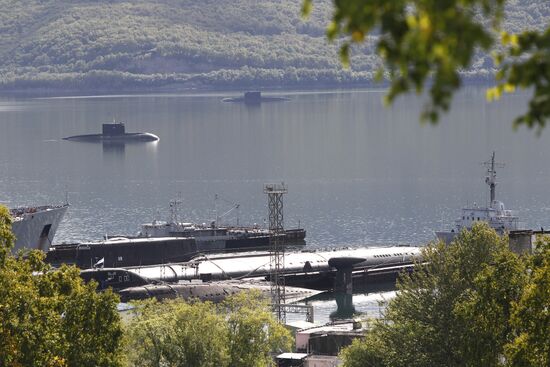 База 16 Краснознаменной эскадры подводных лодок ТОФ в Вилючинске