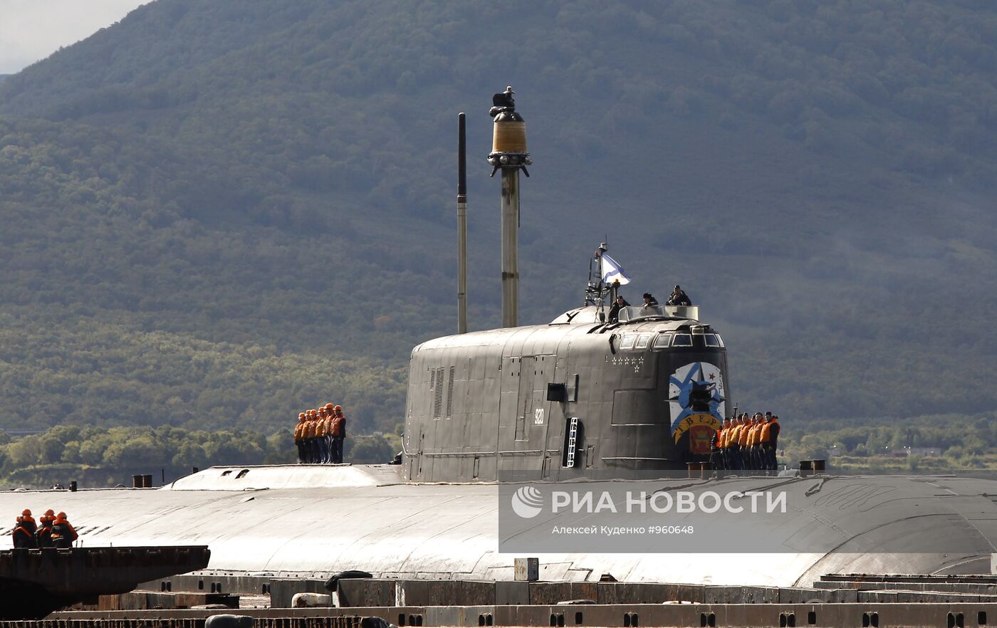База 16 Краснознаменной эскадры подводных лодок ТОФ в Вилючинске