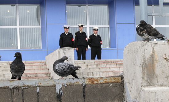 База 16 Краснознаменной эскадры подводных лодок ТОФ в Вилючинске