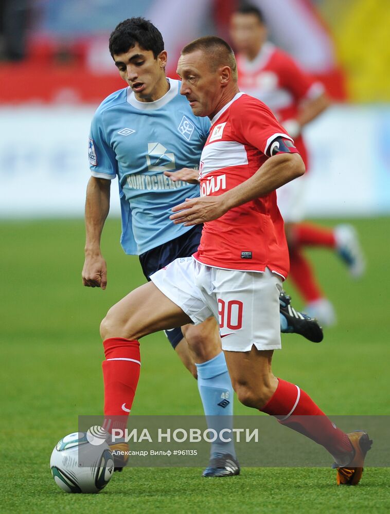 Футбол. РФПЛ. Матч "Спартак" - "Крылья Советов"