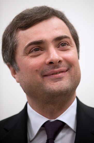 Первый замруководителя администрации президента РФ В.Сурков
