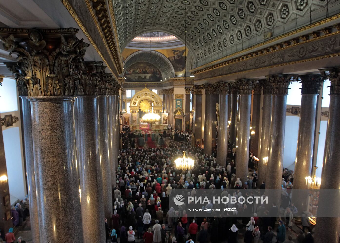 Празднование 200-летия Казанского собора в Санкт-Петербурге