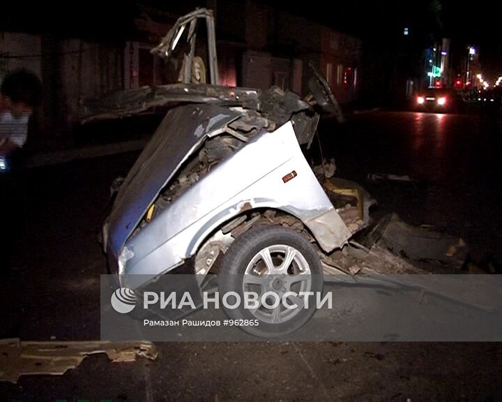 Взрывы в Махачкале