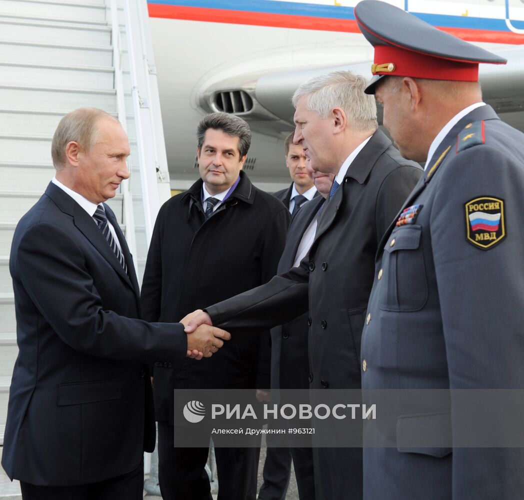 Рабочая поездка В.Путина в Северо-Западный федеральный округ