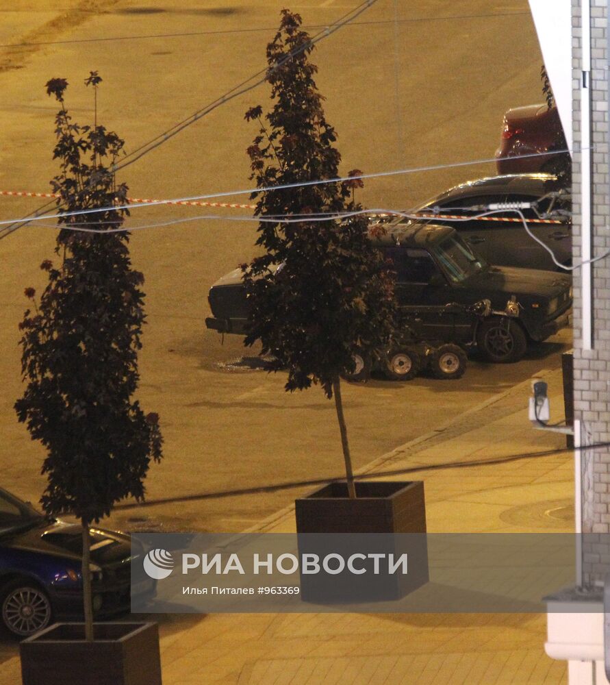 Подозрительный автомобиль обнаружен у Ярославского вокзала