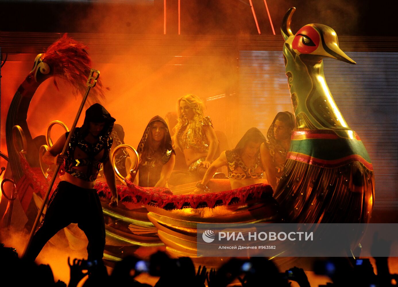 Концерт американской певицы Бритни Спирс в Санкт-Петербурге