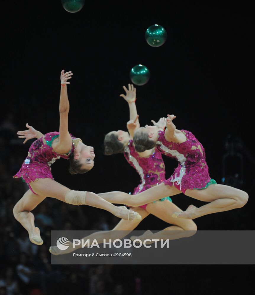 Художественная гимнастика. Чемпионат мира. Седьмой день