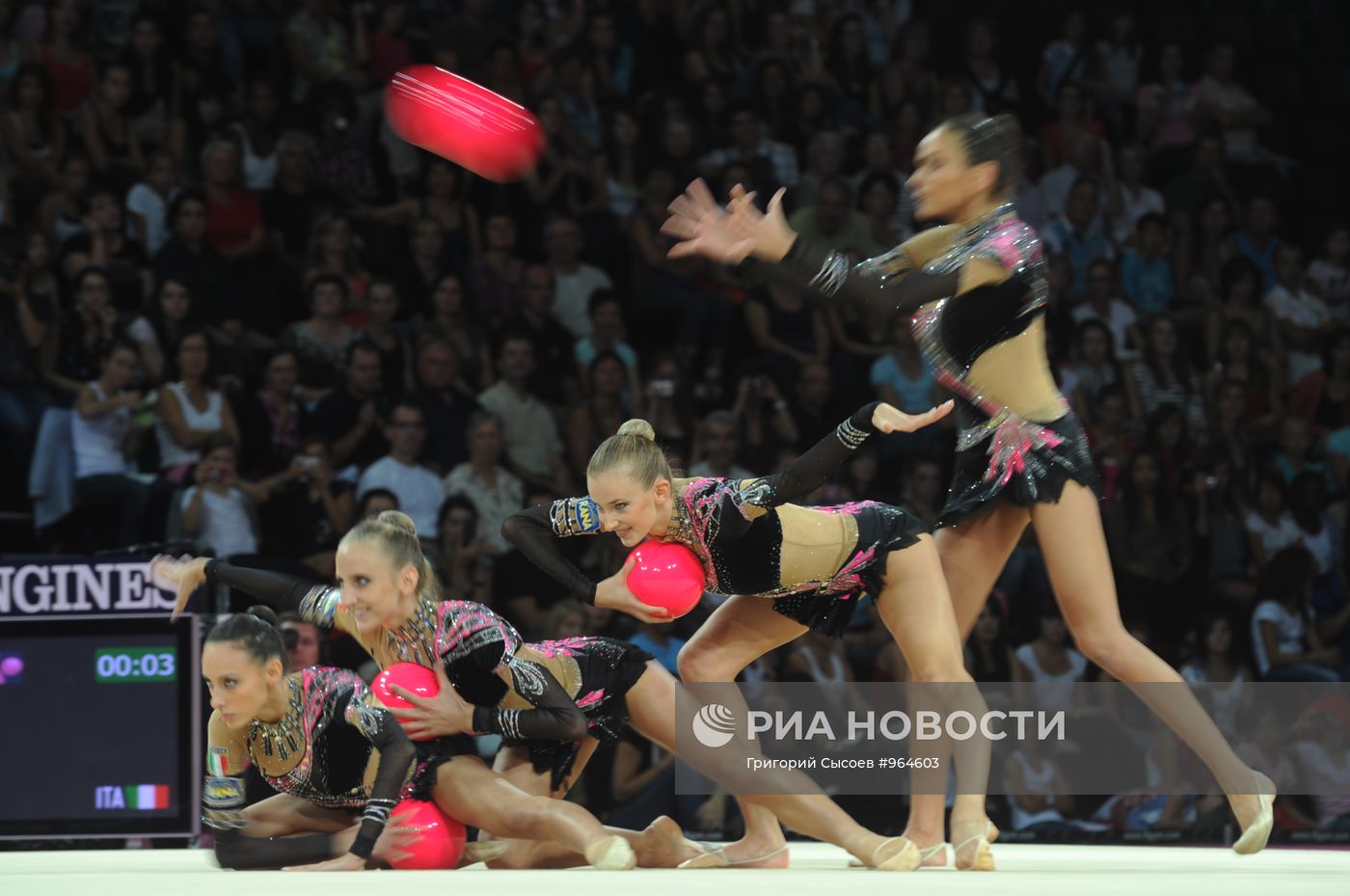Художественная гимнастика. Чемпионат мира. Седьмой день
