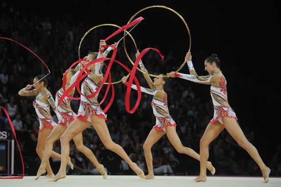 Художественная гимнастика. Чемпионат мира. Седьмой день