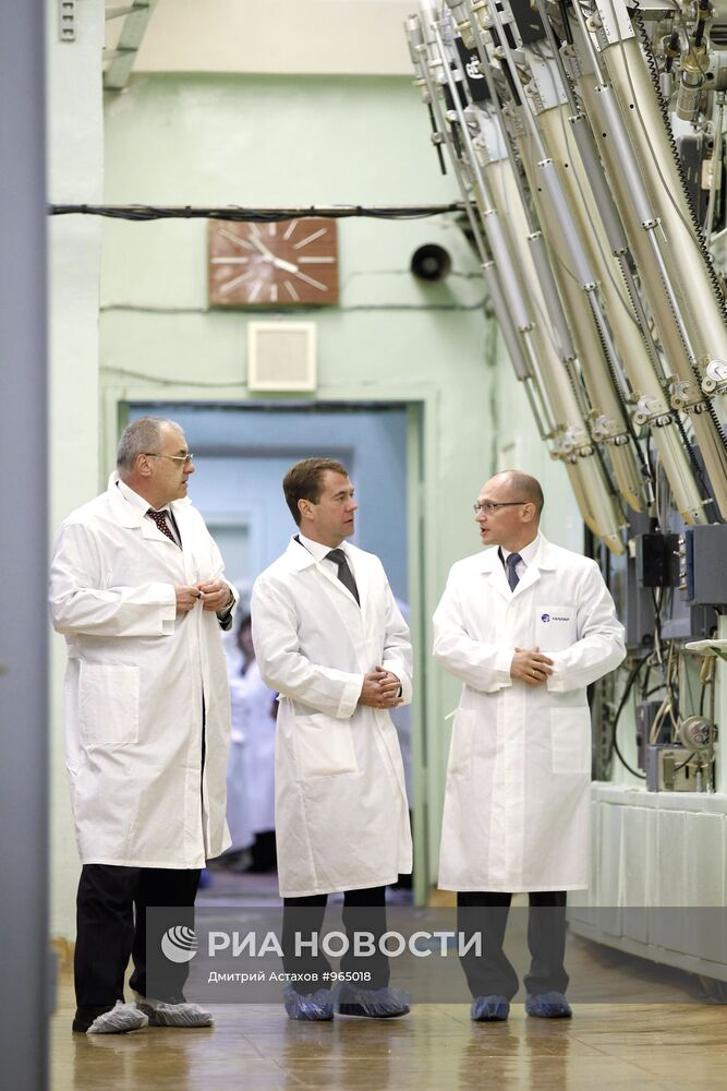 Рабочая поездка Д.Медведева в Приволжский федеральный округ