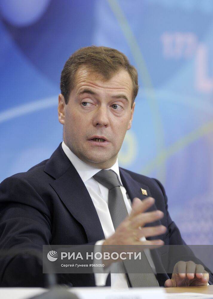 Рабочая поездка Д.Медведева в Приволжский федеральный округ