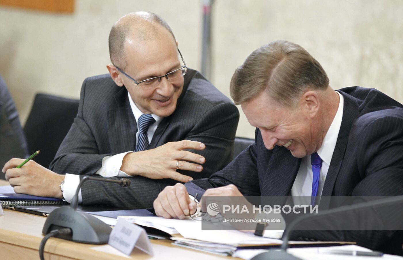 Сергей Кириенко и Сергей Иванов