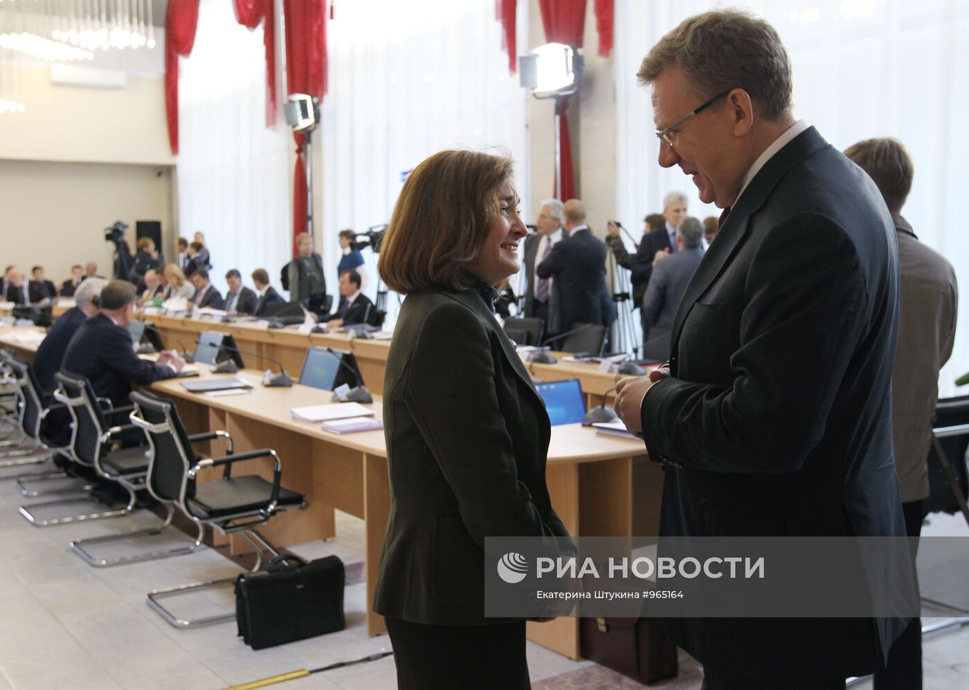 Алексей Кудрин и Эльвира Набиуллина