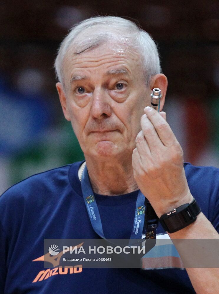 Волейбол. Чемпионат Европы. Тренировка сборной России