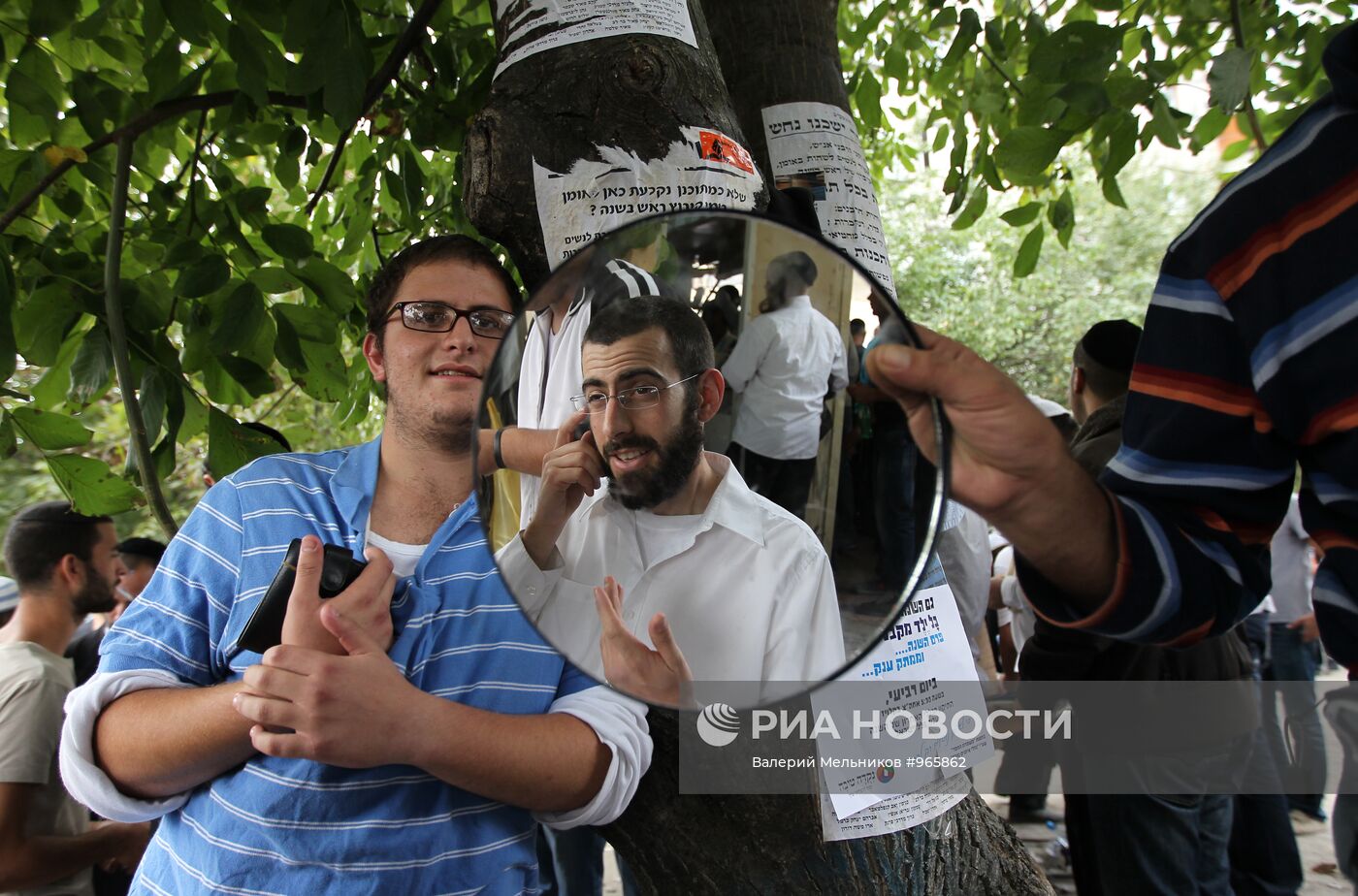 Еврейские паломники в Умани