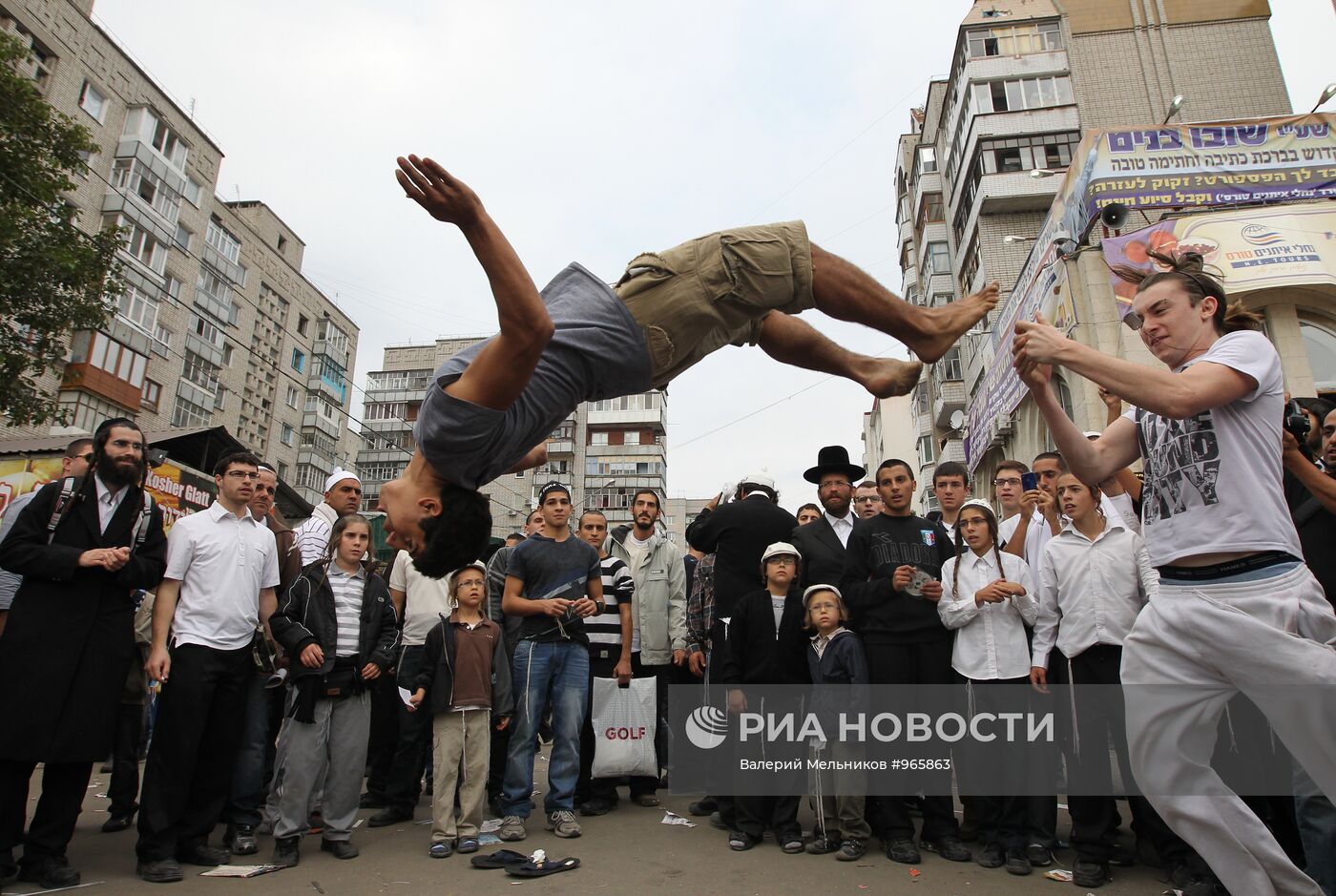 Еврейские паломники в Умани